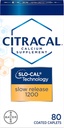 Citracal Wapń + D Wolne uwalnianie 1200 Tabletki 80 Tabletki (Opakowanie po 4)