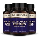 Dr Mercola pęcherzyk żółciowy Enzymy - pęcherzyk żółciowy & Pomocnictwo dla zdrowia - Zawiera Protekcję Pancreatic, Amylase & Lipase - Non-GMO, Gluten- Free & Soy - 90 Opóźnione uwalnianie kapsułki (90 Servings)
