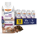 Upewnij się, że Max Protein Cafe Mocha Nutrition Shake Hughes 124; 30g Protein, 1g Sugar, 4g Fiber Blend 124; 12 Pack
