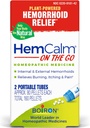 Boiron HemCalm On The Go Travel Esential for Hemorrhoid Relief of Pain, Swędzenie, Opuchlizna lub dyskomfort - 2 Count (160 Pellets)