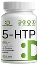 Supplement Deal Supplement 5- HTP 200mg Per Serving, 240 kapsułki, 98% African Derived Griffonia Seed Extract 124; 4 in 1 Formula Supplement 124; Plus Active L Theanine, L Tryptofan, & GABA Association Supplement