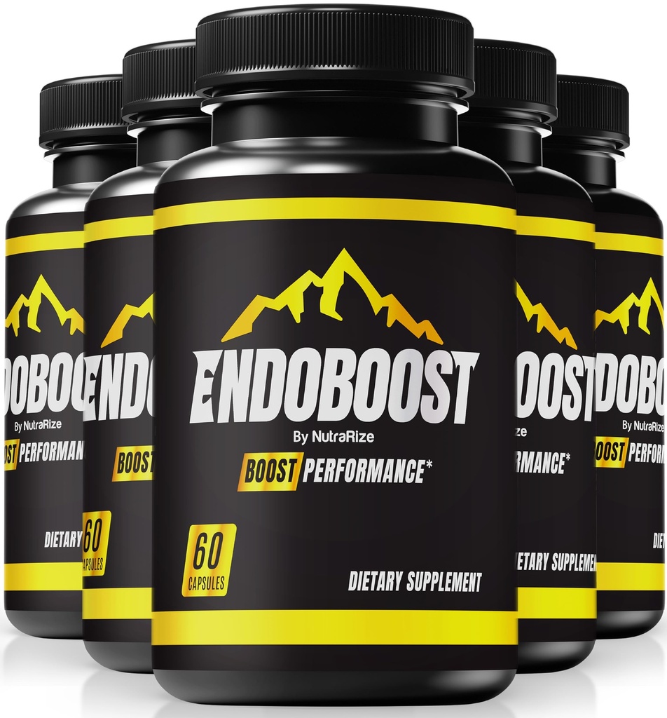 NutraRize (Pakiet 5 Endohip dla mężczyzn - (Oficjalne) Endohip Performance, Suplementy, Kapsułki, Endohip Recenzje dla Mens Health Pills Pro Advanced Formuła (300 Kapsułki)