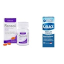 Feosol Kompletny suplement żelaza 30 Hrabia i Colace Stool Softener 60 Hrabia Bundle