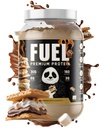 Pod ziemią Bio Labs Panda Paliwo Premium Serwatka, Zhydrolizowany Kolagen, Kazeina, Probiotyki, Enzymy, Keto Friendly, Zwolnienie czasowe, 25 Sługi (2.5 Funt, Campfire S 'Mores)