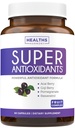 Super przeciwutleniacze suplement dla kobiet i mężczyzn - Wysoka moc Herbal & Fruit Mieszanka z Acai, Goji, Granat, Elderberry & Resveratrol do pielęgnacji skóry i wsparcia immunologicznego - Vegan & Non-GMO - 60 Kapsułki