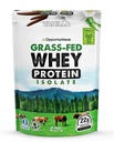 Okazja Grass Fed Vanilla Białko serwatki Izolat Proszek - 22g Proszek proteiny Bez sztucznych słodzików, Krowy bez hormonów, Nie GMO - 5lb