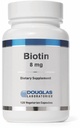 Douglas Laboratories Biotin 8 mg Ximax 124; Witamina B7 do wspierania wytwarzania enzymów i funkcji nerwów Ximax 124; 120 Kapsułki