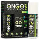 OnGo Energy - Naturalna kofeina (1500mg) Natychmiastowa energia opryskiwacza jamy ustnej 124; Wegan, Cukier i gluten wolny 124; B3, B6, B12 spray witaminy124; Skup i pamięci 124; Badanie, Praca i wiele więcej 124; smak mięty 124; 15 porcji
