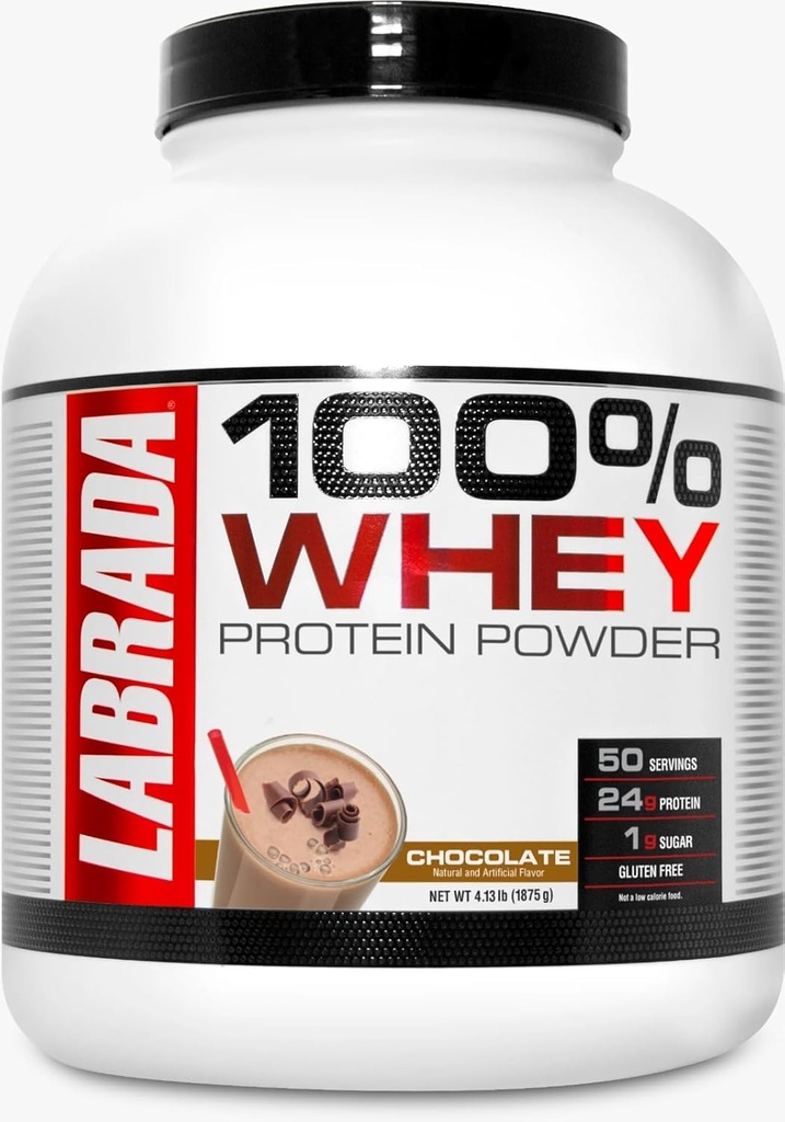 Labrada Nutrition 100% Czekolada z białka serwatki 4.13 funt