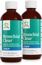 Terry naturalnie Bronchial Clear Liquid - Wsparcie oddechowe dla Bronchial & Lung Health - Wsparcie Bronchial dla zdrowia oddechowego - Zdrowe Lung Support dla dorosłych i dzieci - 3.4 fl oz (Opakowanie 2)