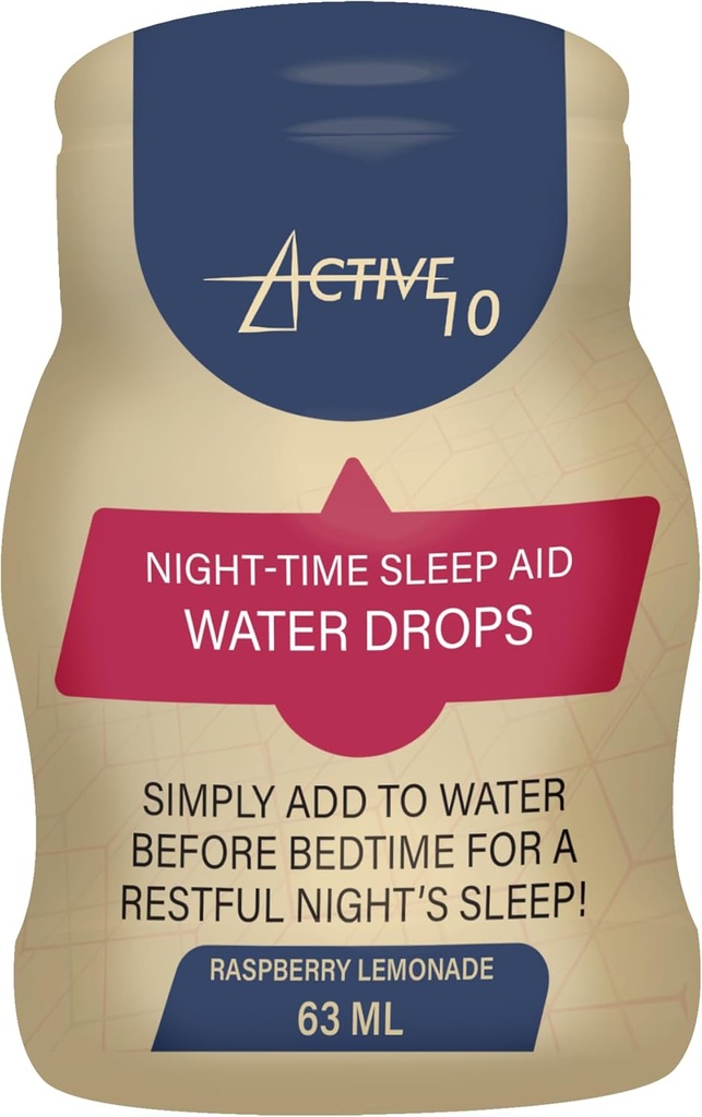 Night Time Sleep Aid Water Drops, Enhancing and Soothing for Resteful Nights - Sok wiśniowy, Naturalne składniki - 2.13 Fl Oz