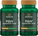 Swanson Injuv - Wspiera naturalną wilgotność skóry - (90 Softgels, 140mg Each) 2 opakowania