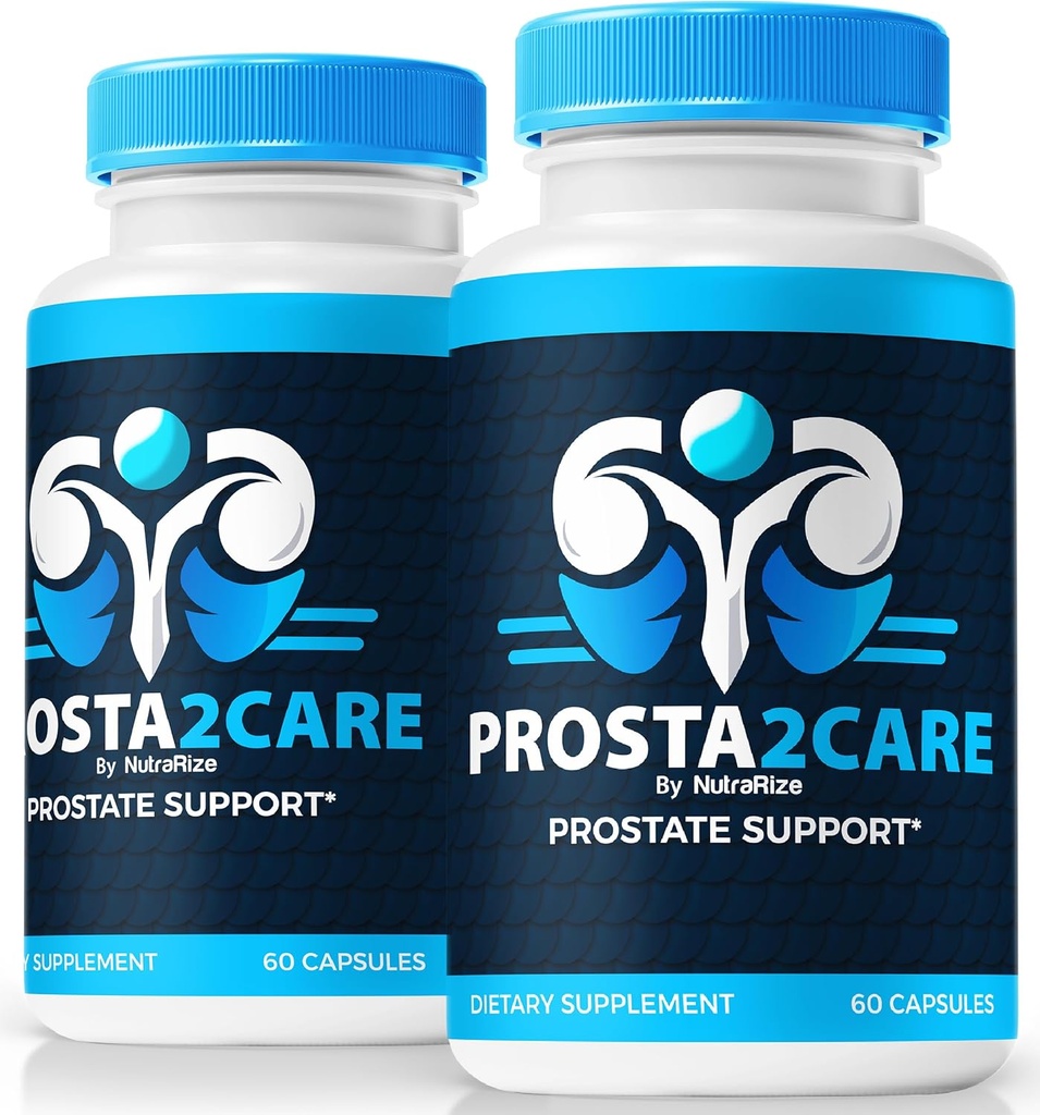 (2 pack) Prosta2Care kapsułki - Kompletna formuła do utrzymania zdrowia prostaty, Prosta 2 Care naturalne kapsułki, Premium Prostate Support Formuła, Oficjalny Prosta 2Care Pastillas Review (120 kapsułki)