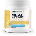 TransformHQ Mączka zastępczego shake Powder 7 Służenia (Ananasowe lody aromatyzowane) - Gluten Free, Non-GMO