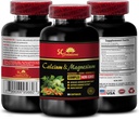 Cynk magnezowy wapnia z witaminą d3 - Kompleks magnezowy wapnia z witaminą D i borem - Suplement do naprawy mięśni dla mężczyzn, Vitaminy immunologiczne dla dorosłych, Wzrost mięśni - 1 Butelka 60 Czapki