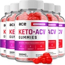 (5 opakowań) Ace Keto ACCV Gummies - Advanced Formula Ace Keto Plus ACCV Gummies Apple Cider Ace Octan Ace ACV, Zarządzanie wagą, Dietetyczne suplementy opinie mężczyzn (300 Gummies)