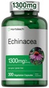 Horbäach Echinacea Extract Kapsułki 1300mg 124; 300 Hrabia 124; Wegan, Non-GMO, Gluten