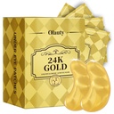 30 Pary 24K Złoty Eye Mask, Eye Patches for Puffy Eyes and Dark Circles, Under Eye Mask Patches Skincare, dla kobiet Mężczyźni