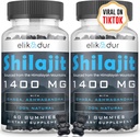 84000 MG Organic Shilajit Gummies z 85 + Ślad Minerałów, Kwas Fulvic, Shilajit dla mężczyzn i kobiet, Energia i wsparcie immunologiczne, Wysoka potencja Gold Grade, Cukier wolny, Wegan, 100% Naturalne 120 Gummies