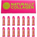 Premia Zhydrolizowany płynny Kolagen Morski Suplement - 8000mg Kolagenu na Sachet Plus 180mg VIT C - Naturalny aromat owoców tropikalnych - 14 Saszetek na pudełko