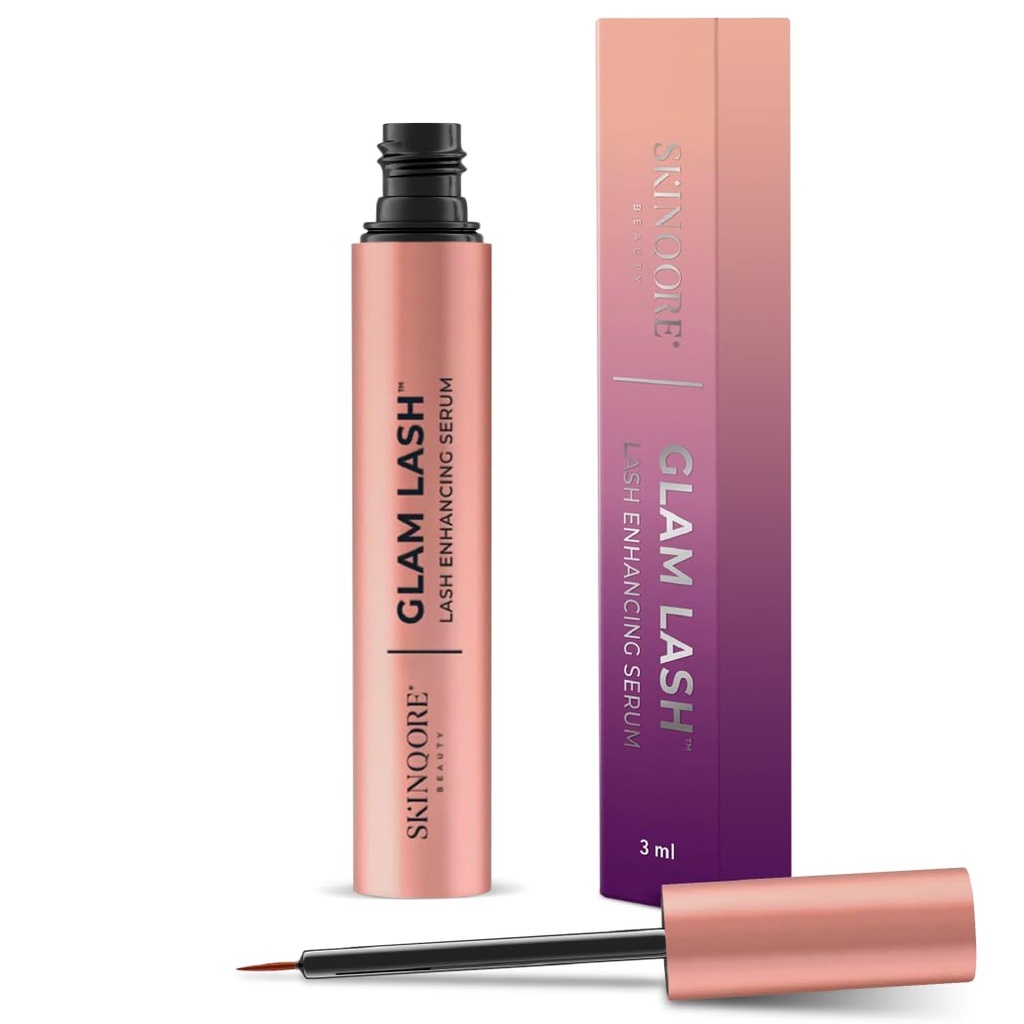 GlamLash rzęs wzrost surowicy 124; szybko lash Confitioner 124; Grow dłuższe grubsze rzęsy 124; Keratin Peptydy i Amino Acids Eyelash Wzmacnianie surowicy 124; Natural Eyelash wzrost 124; USA Made - 3ml