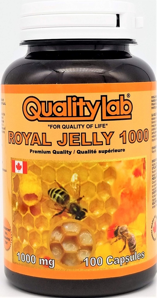Royal Jelly 1000 mg 100 kapsułek softgel (Made in Canada)