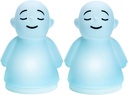 Zestaw 2 Medytacja Mandindelity Lęk i Stress Relief Tool, Relaxing przedmioty dla dorosłych dzieci, Uaktualniony 2 w 1 Touch oddychanie nocne światło