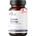 Designs for Health Litium Synergy - 5 mg Lit Orot with TMG + B12 Methylcobalamine - Bioavailable Mood + Methylation Supplement Supplement, Non-GMO + Vegetarian (120 kapsułki)