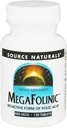 Źródło Naturals MegaFolynic 800mcg Bioactive Folic Acid, Brain & Cell Health - 120 tabletek