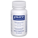 Czyste enkapsulacje Melatonina 0, 5 mg - Natural Sleep Helper for Bedtime - Regulates Sleep- Wake Cycle - 0, 5 mg Melatonina - Vegan & Non-GMO - 60 Kapsułki