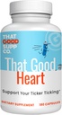 That Good Supp Co - That Good Heart CoQ10 Suplement odżywczy dla mężczyzn i kobiet - Wspiera ogólne zdrowie i krążenie krwi - Made in USA