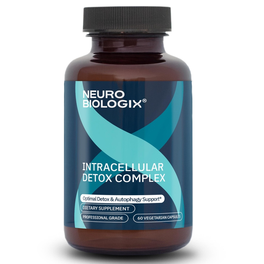 Intracellar Detox Support - Advanced Antioksydant & Energy Supplement - Wsparcie Detox komórkowy & Defense, Metabolic Balance & Longevity z aktywatorem NRF2, Turmeric, Piperine & Glutathione - 60Caps