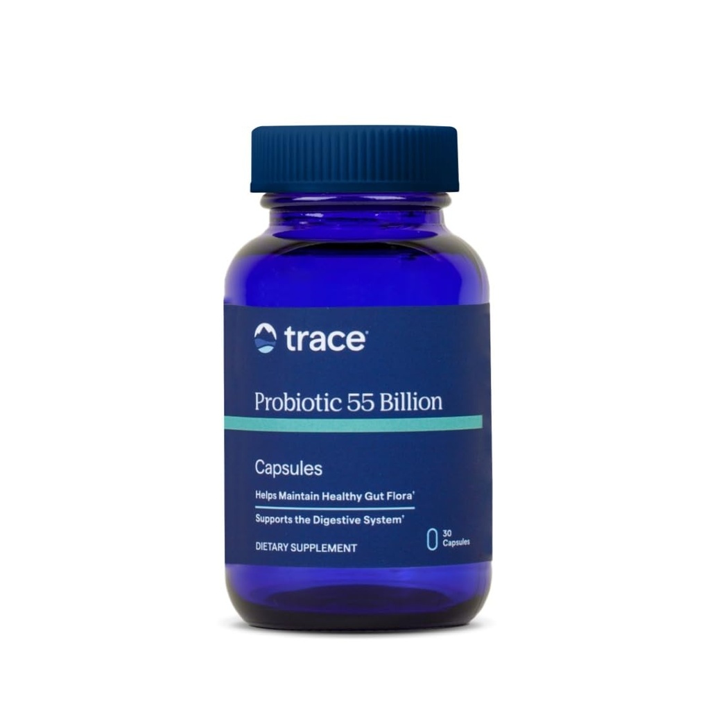 Ślad Minerały Badania Probiotyczne 55 Miliard 10 Strain, 30- Ounce