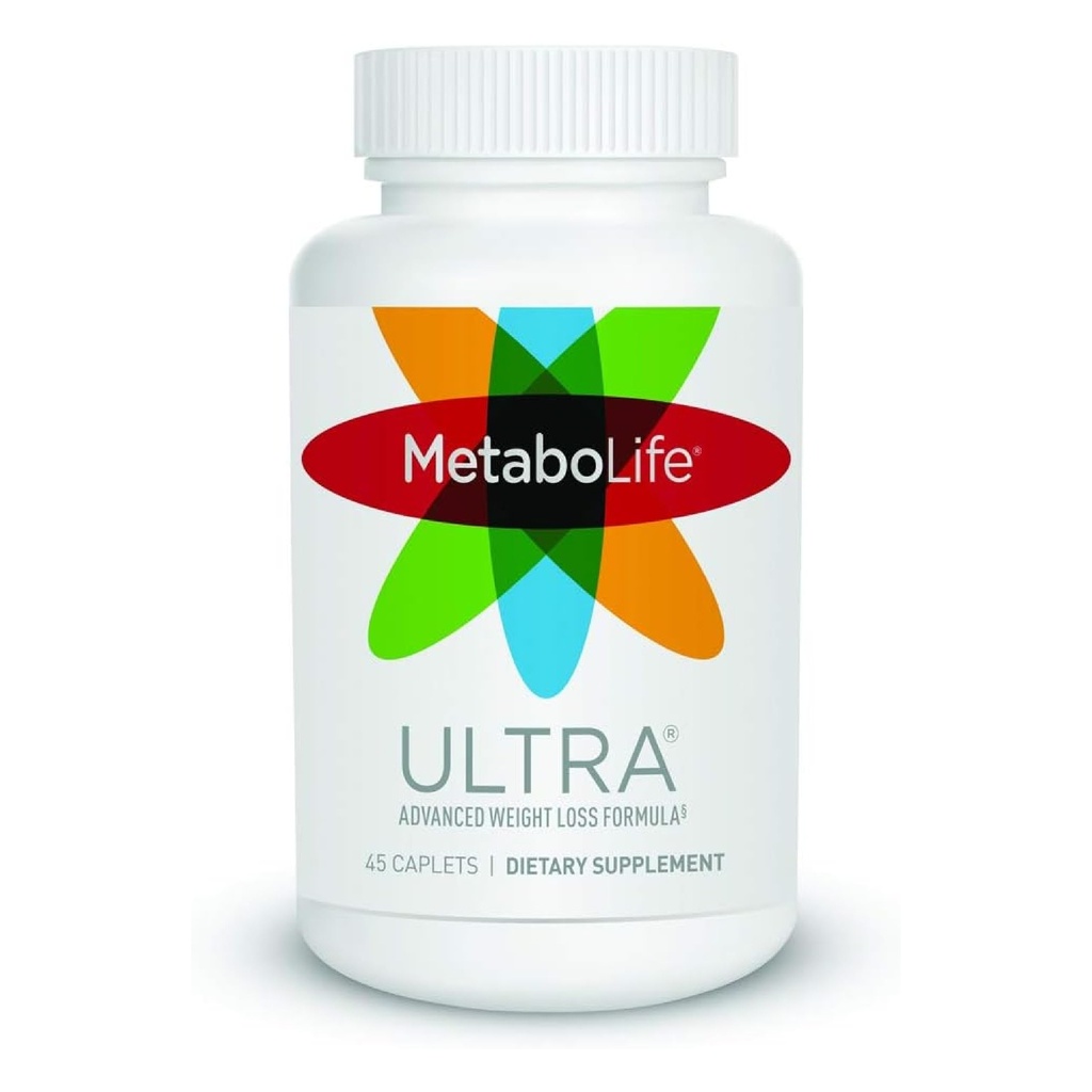 MetaboLife Ultra - Suplement diety - Suplement głodowy dla kobiet i mężczyzn - 800 mg, 45 Kapletów