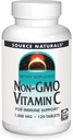 NATURALY SOURCE Nie GMO Witamina C Tabletka, 120 Liczba