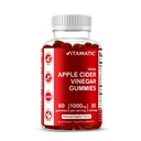 Cydr Vitamatic Jabłkowy Gummies Vinegar - 1000mg na serwowanie - 60 Gummies wegańskich - Gummies ACV dla Detox, Wsparcie utraty wagi, Energy Boost, Pokarm & Gut Zdrowie