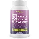 Keto Flow Cleanse - Natural Cleanse Aid - Pomoc na usuwanie odpadów i toksyn - Acai Cleanser Keto Pills z probiotyki - Keto Detox Colon Cleanser do wspierania energii, Ketosis, & Digestive Health