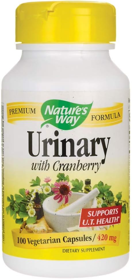 Natural 's Way Urnary with Cranberry - 450 mg - 100 kapsułki