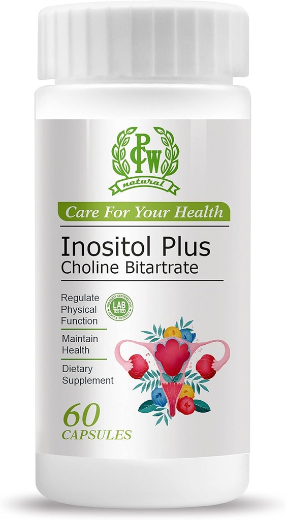 PCW Inositol Plus Cholina Bitartrate kapsułki, 60