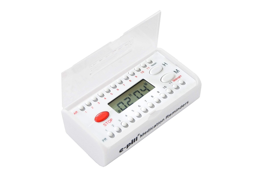 E- Pil 6 Budzik Pocket Timer - Pil, Witamina i Medicine Medication Reminder - Łatwy w słuchaniu i ustawianiu