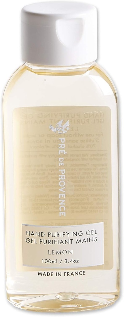 Pre de Prowansja Zaawansowany alkohol Opierając się na dezynfekcji rąk żel Moisturizes & Softens Hands, 3.4 Płynne Ounces, Lemon