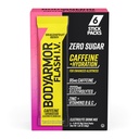 BODYARMOR Kofeinowane Flash I.V. Pakiety elektrolitów - Wisienka dragonfruit - Zero Sugar Energy Drink Mix, Pojedyncze serwy Pakiety, Hydration for Pre Workout, Travel Essentials, Aktywny styl życia (6 Count)