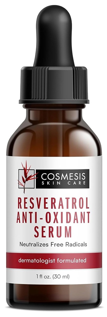 Resveratrol Anti- Oxidant Serum - Walka z przeciwutleniaczami z Tea Polyphenols & Resveratrol - 1 fl oz - Kosmeza