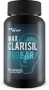 Max Clarisil Pro Ear - Utrata słuchu & Wsparcie dla pierścienia ucha - Naturalny wzór na bazie turmerii, aby wspierać zmniejszenie opuchlizny i poprawy zdrowia ucha - Max Clarisil Pro suplement do strat słuchu