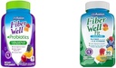 Fiber Vitafusion Well + Probiotyka 60 Hrabia i Fiber Well Fit 90 Hrabia Gummy Witamina Bundle