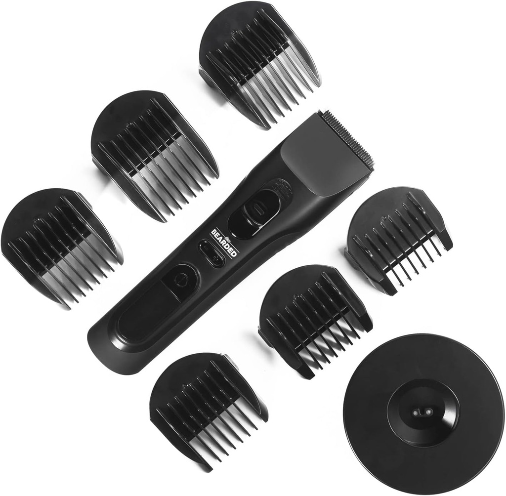 Live Bearded MT-1 Przycinarka Beard - Przywracalne 240- Minute Run- Time, Ostrze ceramiczne, Whisper Cichy i 28 Łączenie Dlenty cięcia dla mężczyzn