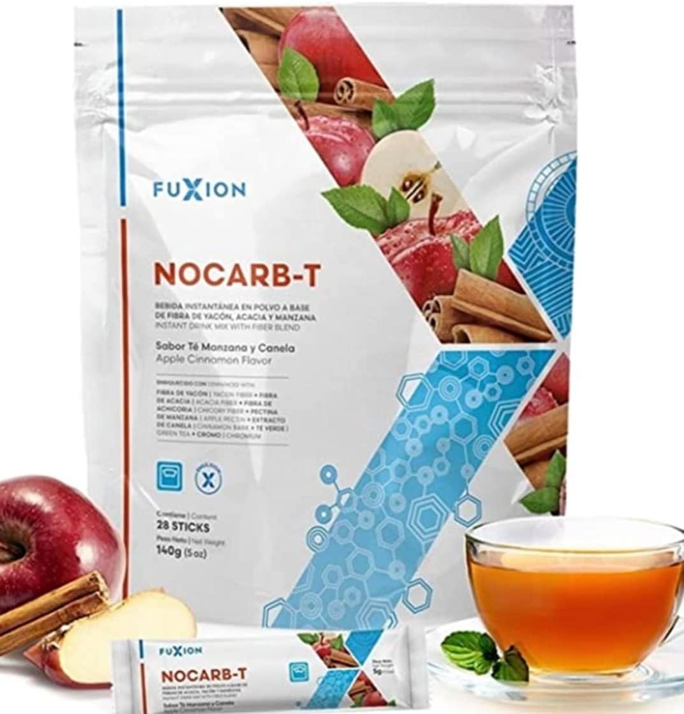 NOCARB- T, Zmniejszenie wchłaniania cukru, Cut Down Fat Transformation, Keep Cholesterol Balance, Non-GMO (28 Sticks). Plus darmowy naszyjnik.