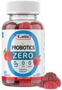 YUM- V 's - Gumiaki Probiotyczne Zero Cukru dla Zdrowia Żywieniowego - Probiotyki Wolne od Cukru dla Kobiet, Mężczyzn i Dzieci - Gut Gumiaki Probiotyczne Zdrowie dla Dorosłych i Dzieci - Suplementy Gummy Wsparcie Żywieniowe - 60ct