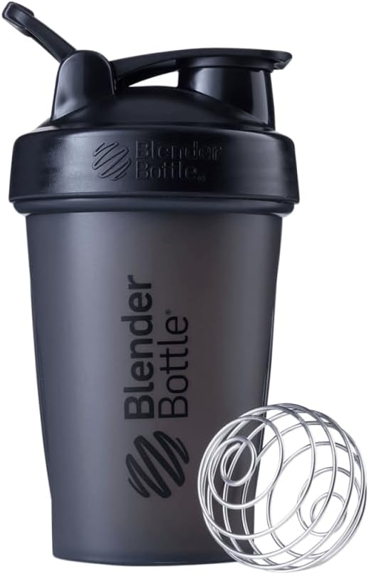 Butelka BlenderBottle Classic Shaker Butelka Perfect for Protein Shakes and Pre Workout, 20- Ounce, Black